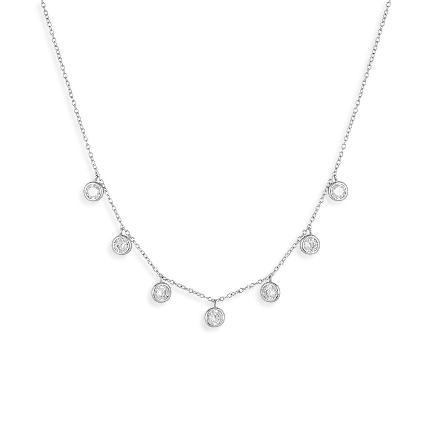 Delicate Floral Pendant Necklace