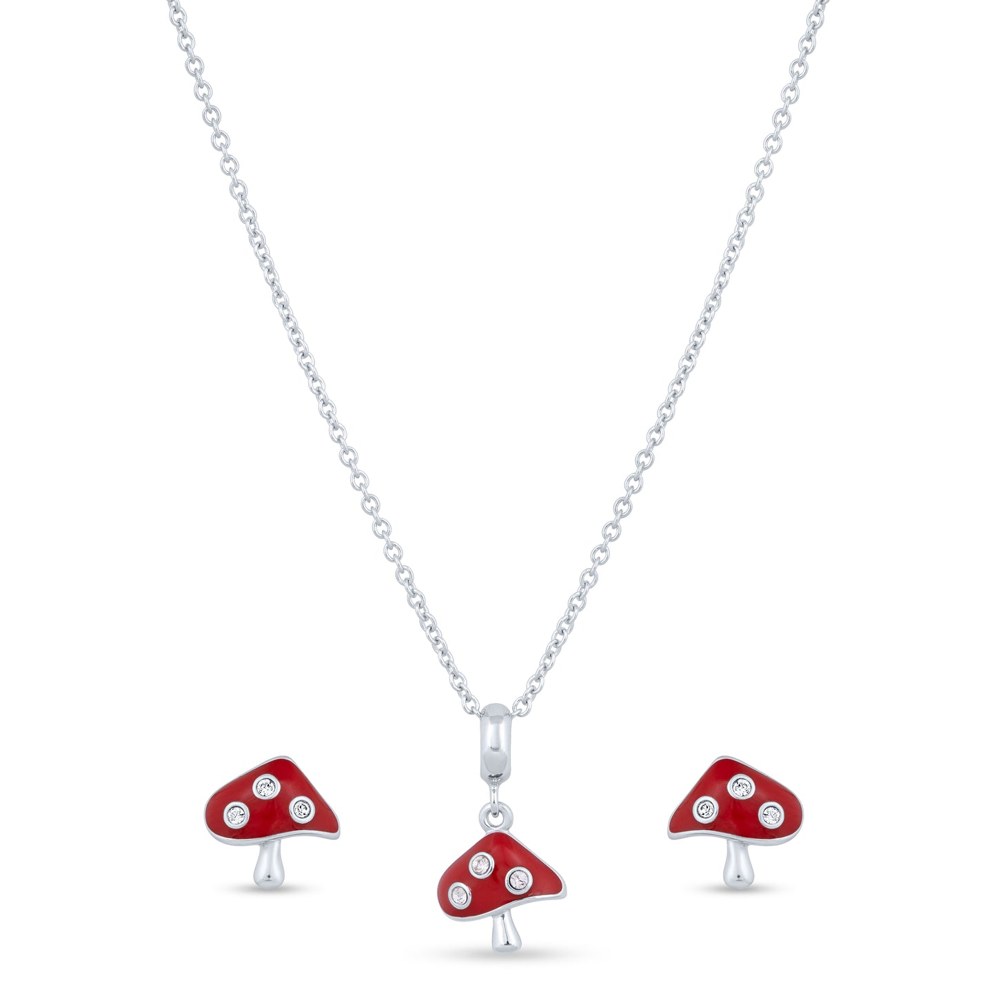 Merry Mushroom Pendant Set