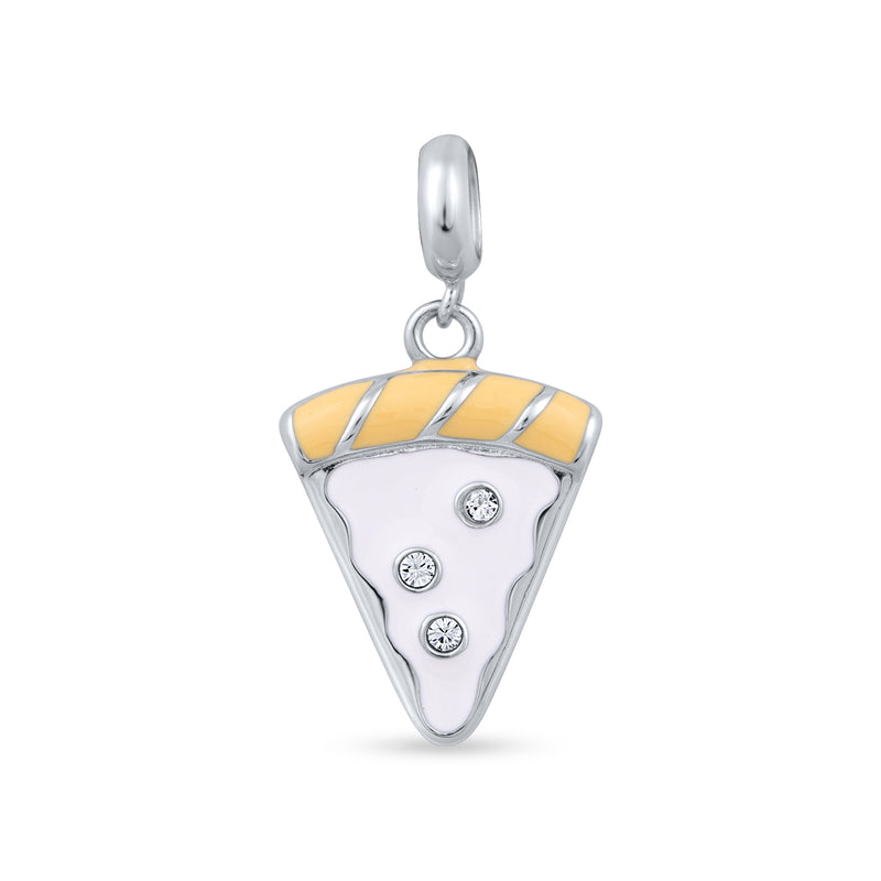 Cheesy Slice Charm Pendant