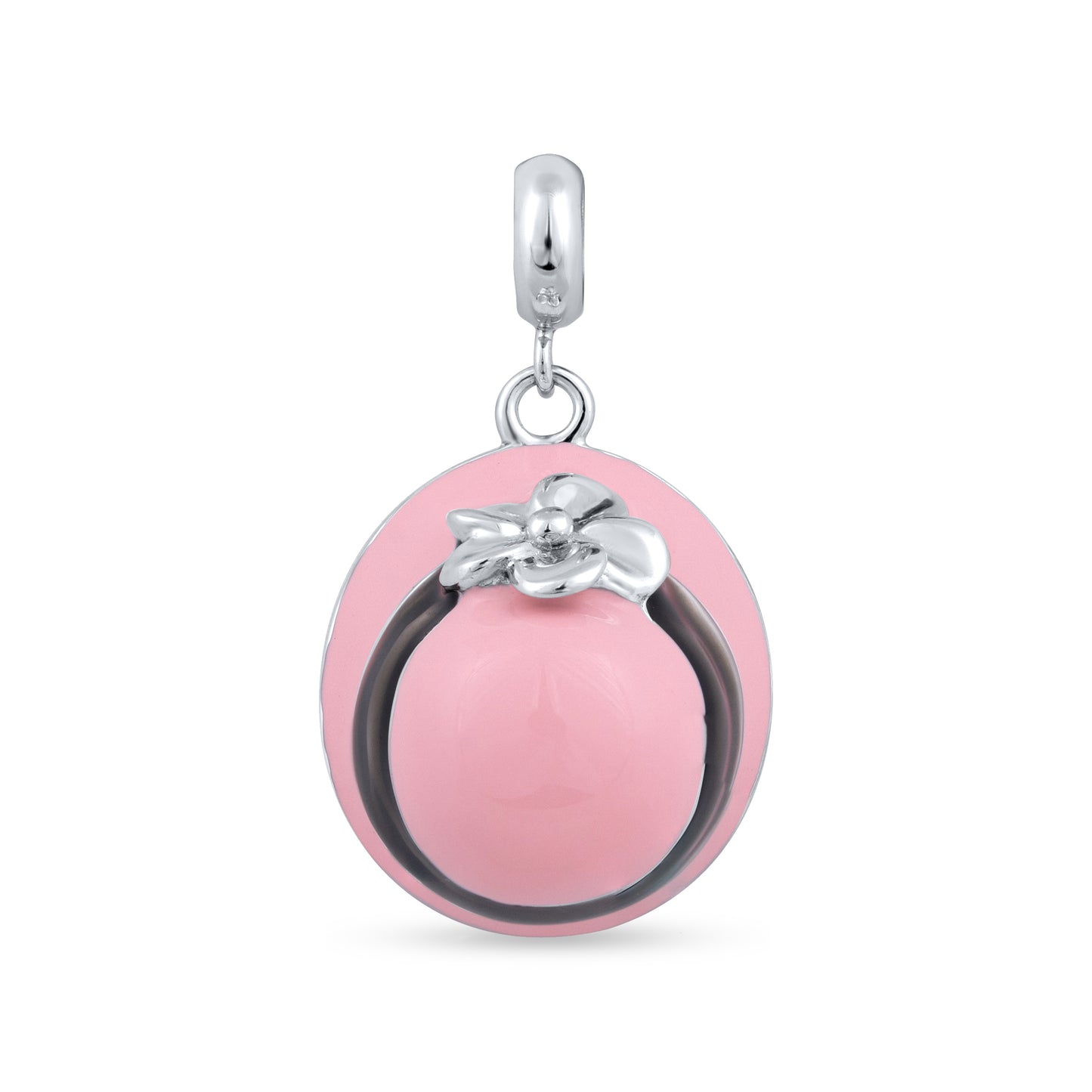 Blush Bloom Hat Charm Pendant