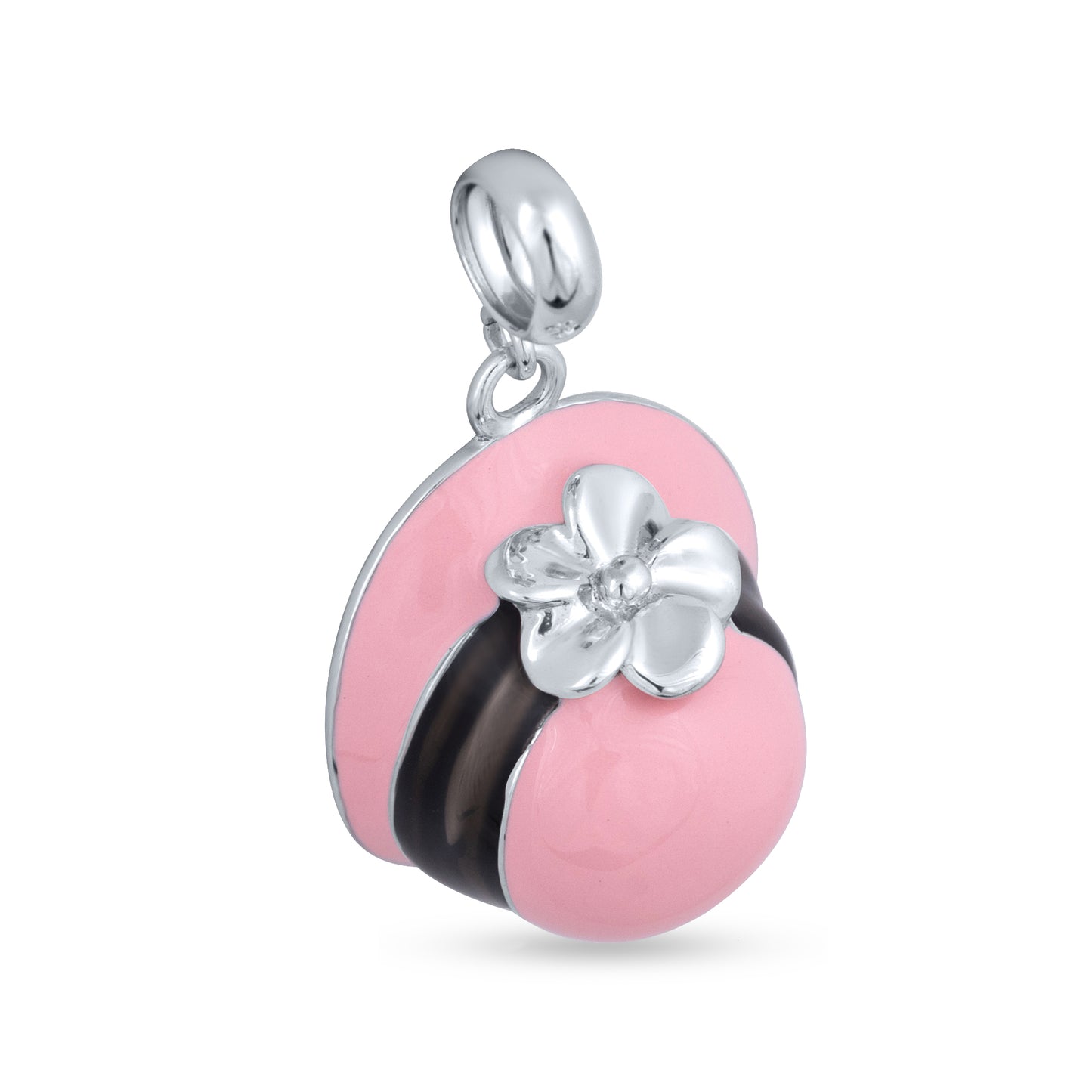 Blush Bloom Hat Charm Pendant