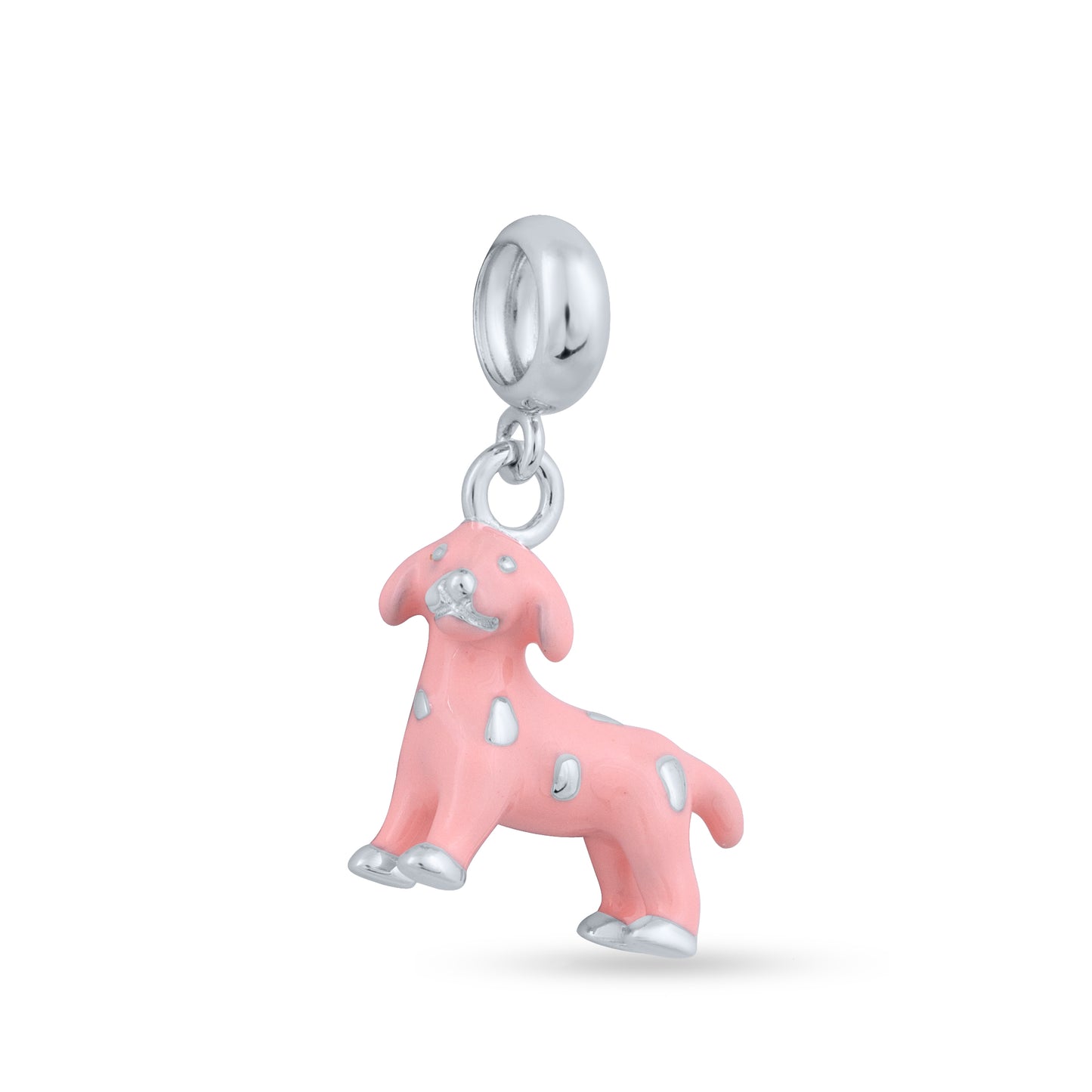 Pawfect Pink Pup Charm Pendant