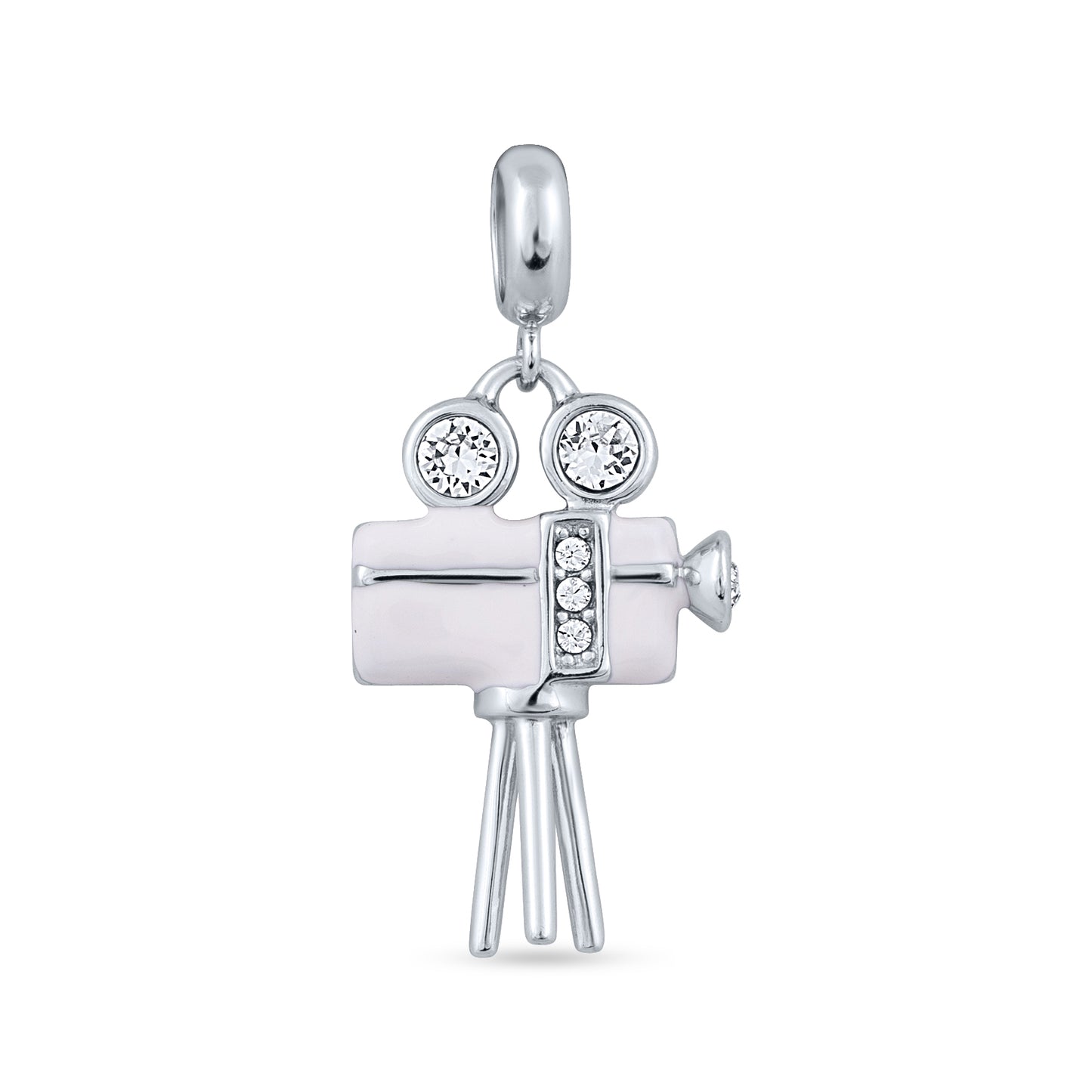 Cinematic Blush Camera Pendant