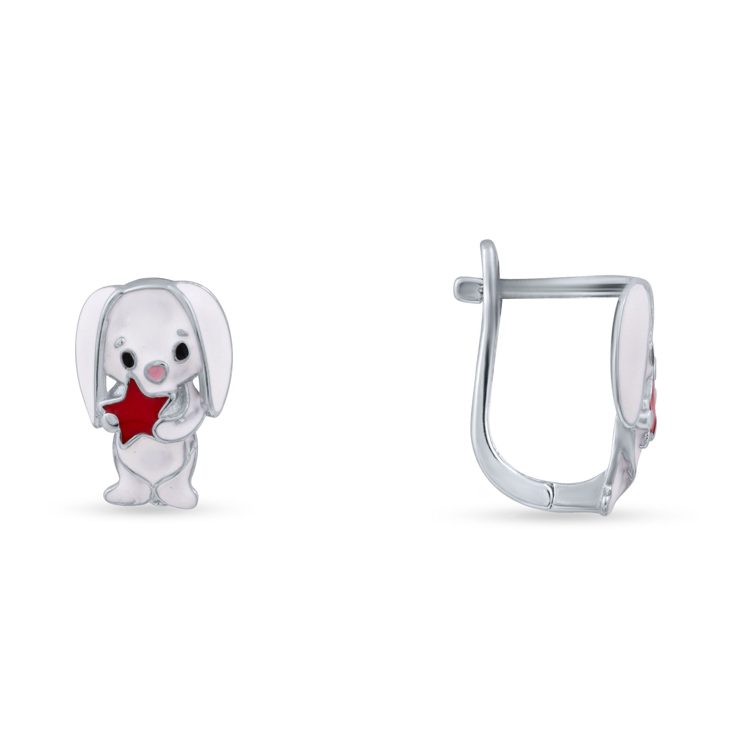 Starry Hug Bunny Earrings