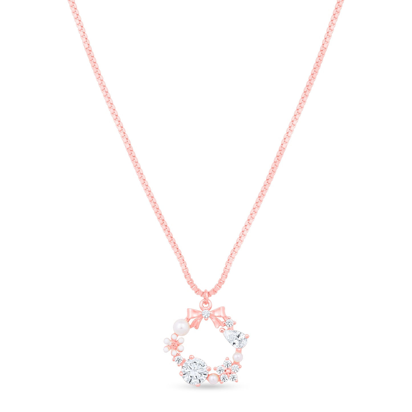Charm Bloom Pendant Necklace