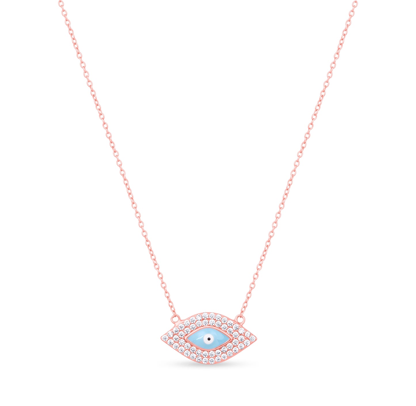 Blush Guardian Pendant Necklace