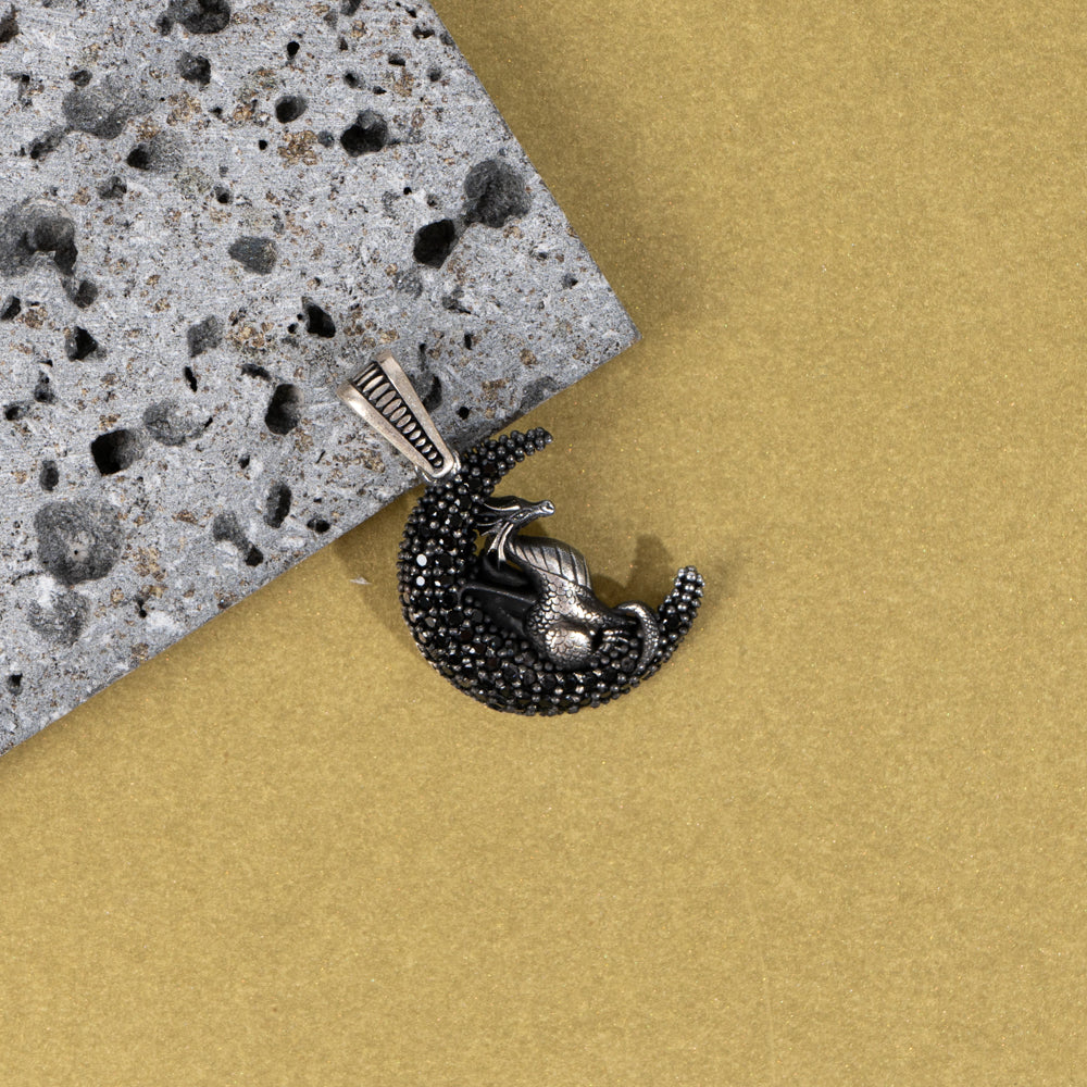 Nightshade Dragon Pendant