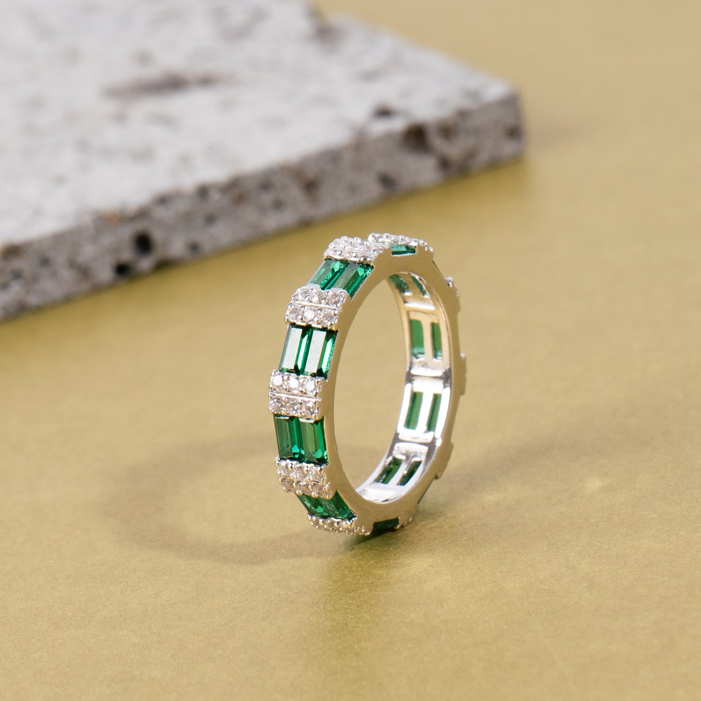 Emerald Eternity Ring