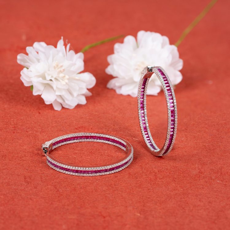 Twilight Pink Hoops