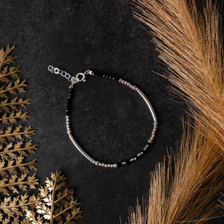 Monochrome Bead Bracelet