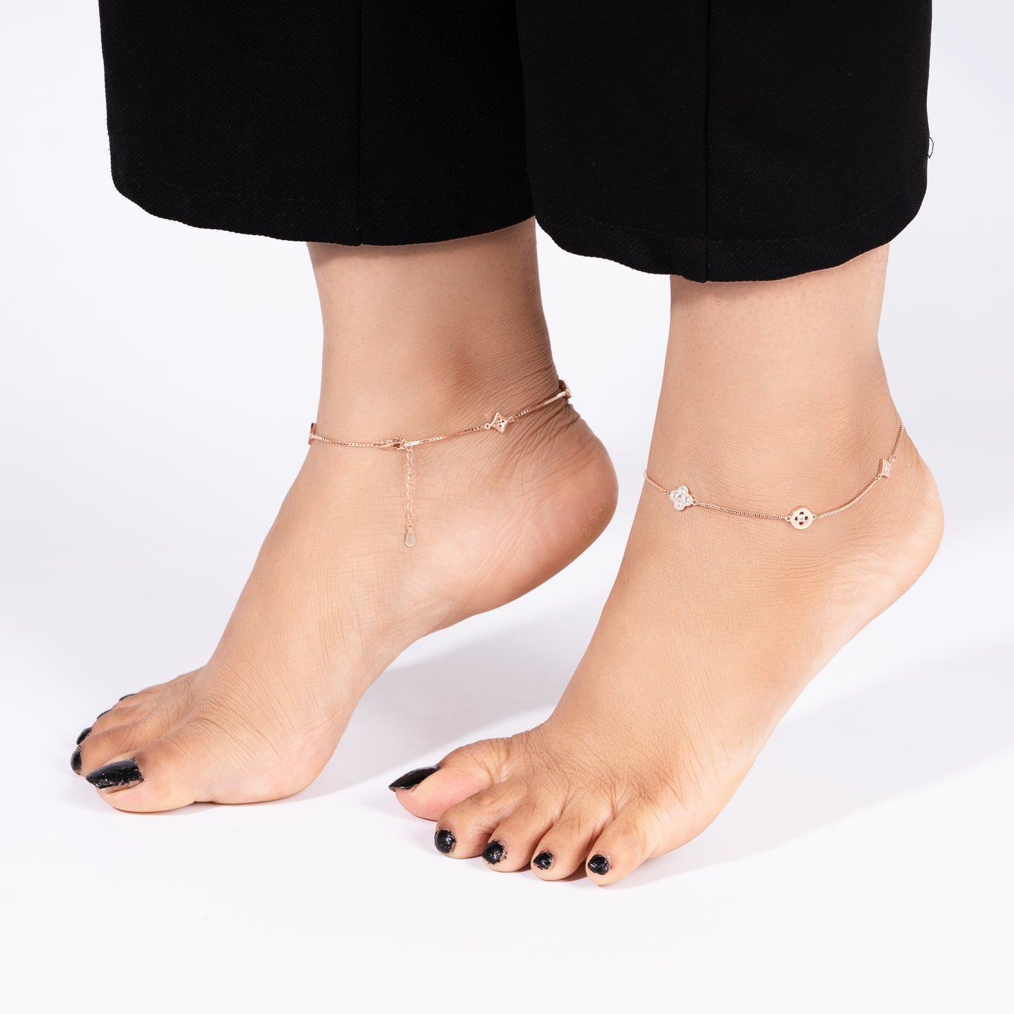 Rose Golden Hour Anklet