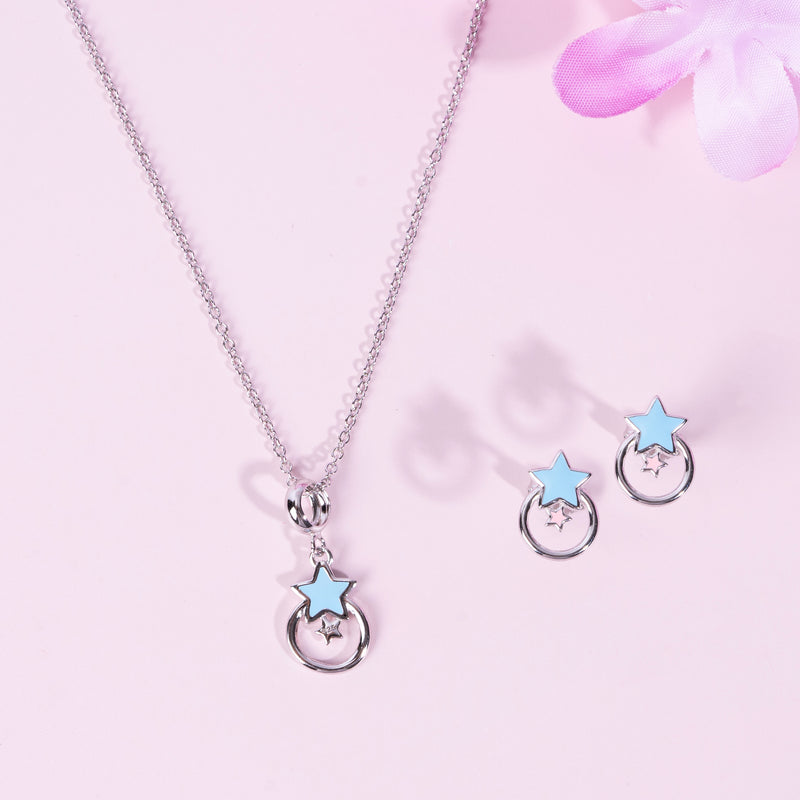 Silver Twinkle Charm Set