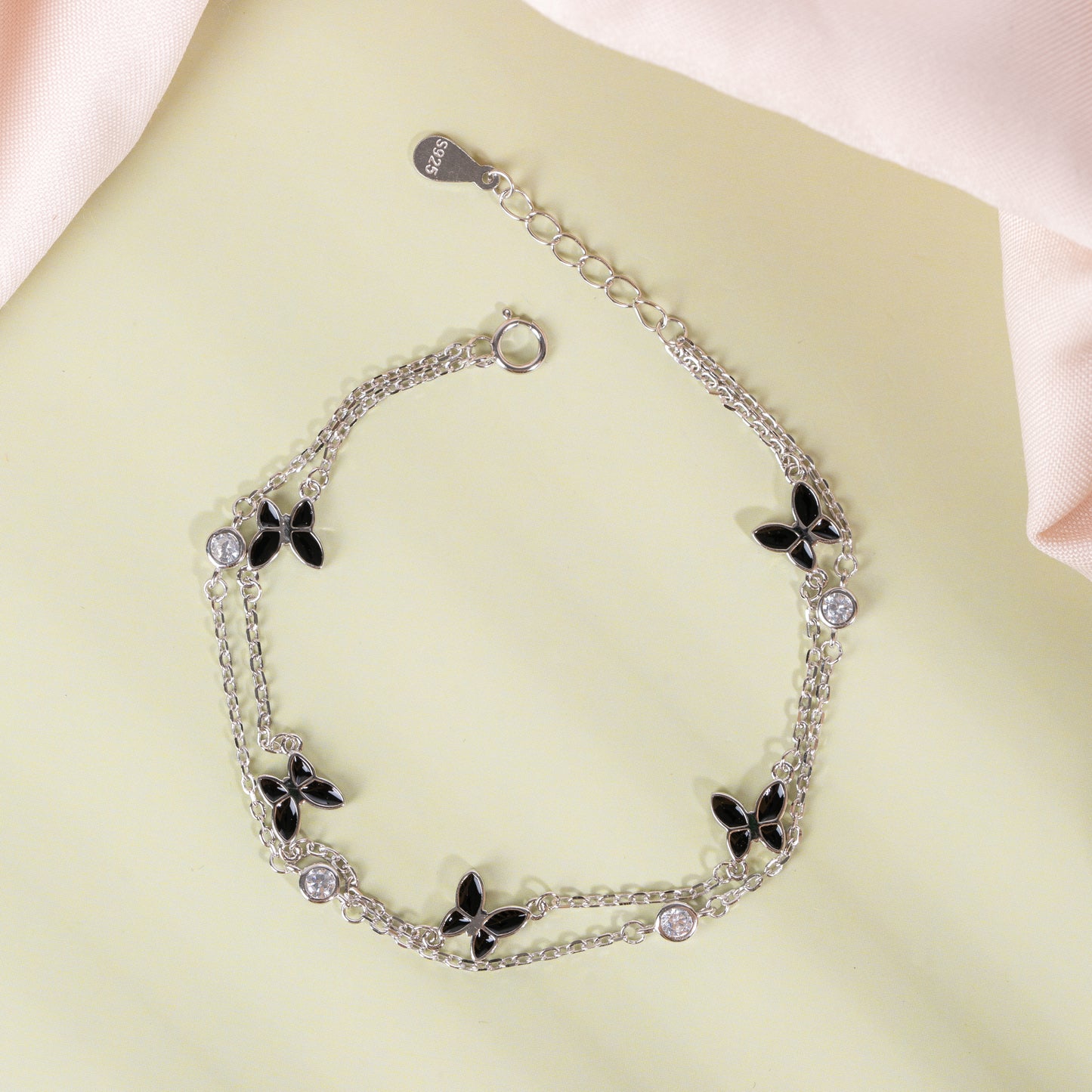 Noir Butterfly Bracelet