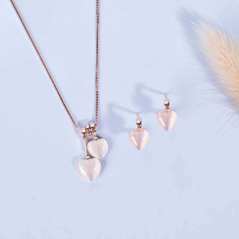 Blush Heart Harmony Set
