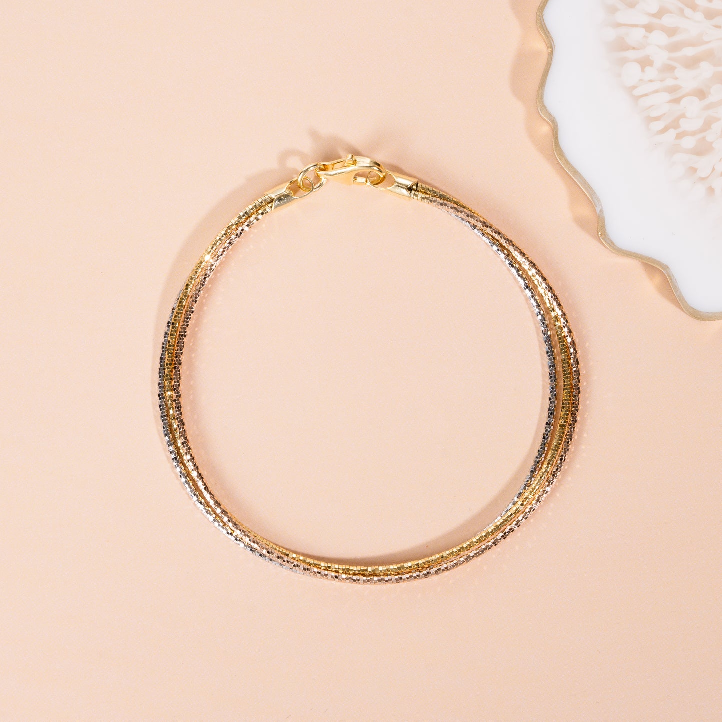 Tricolor Harmony Bracelet
