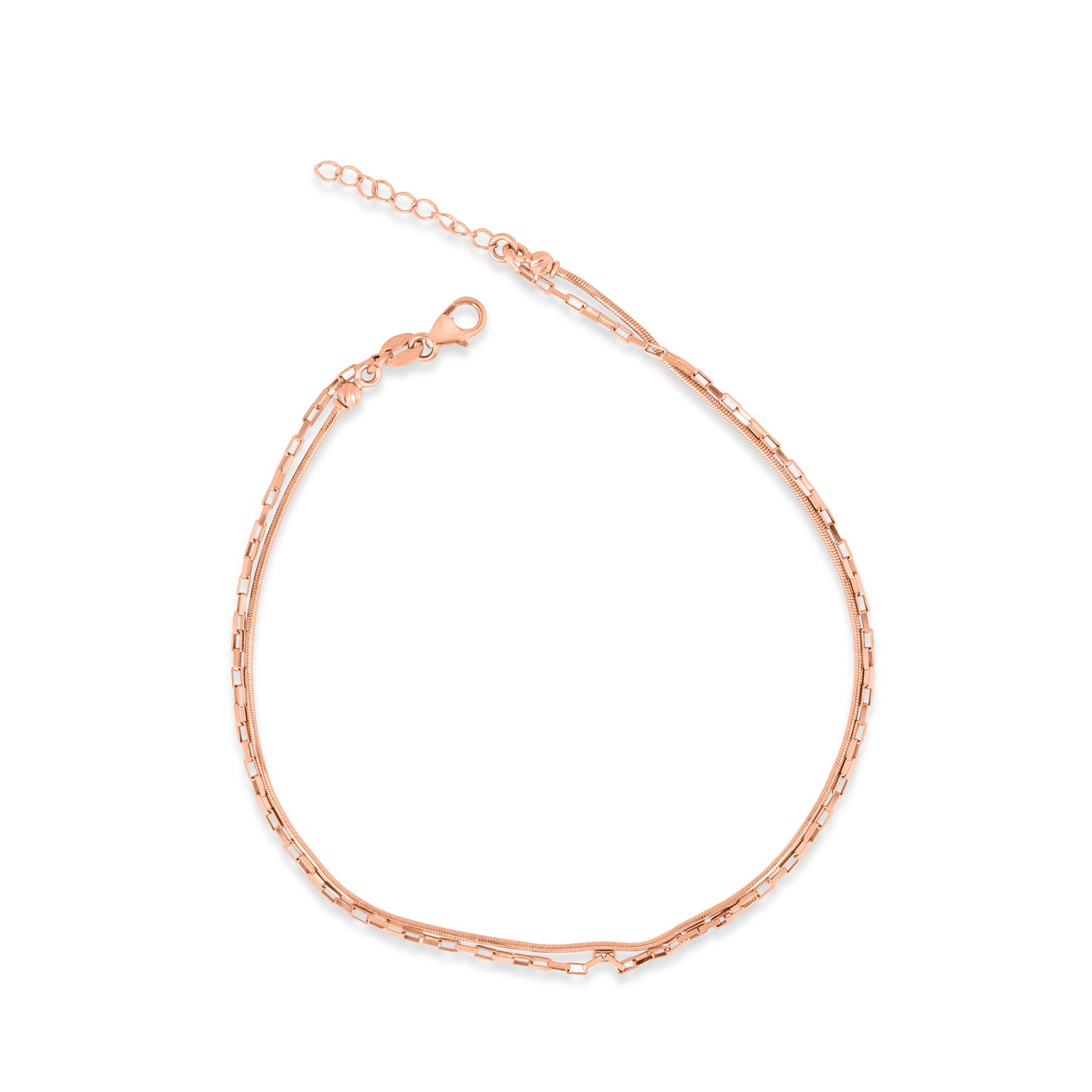 Rhythmic Rose Anklet