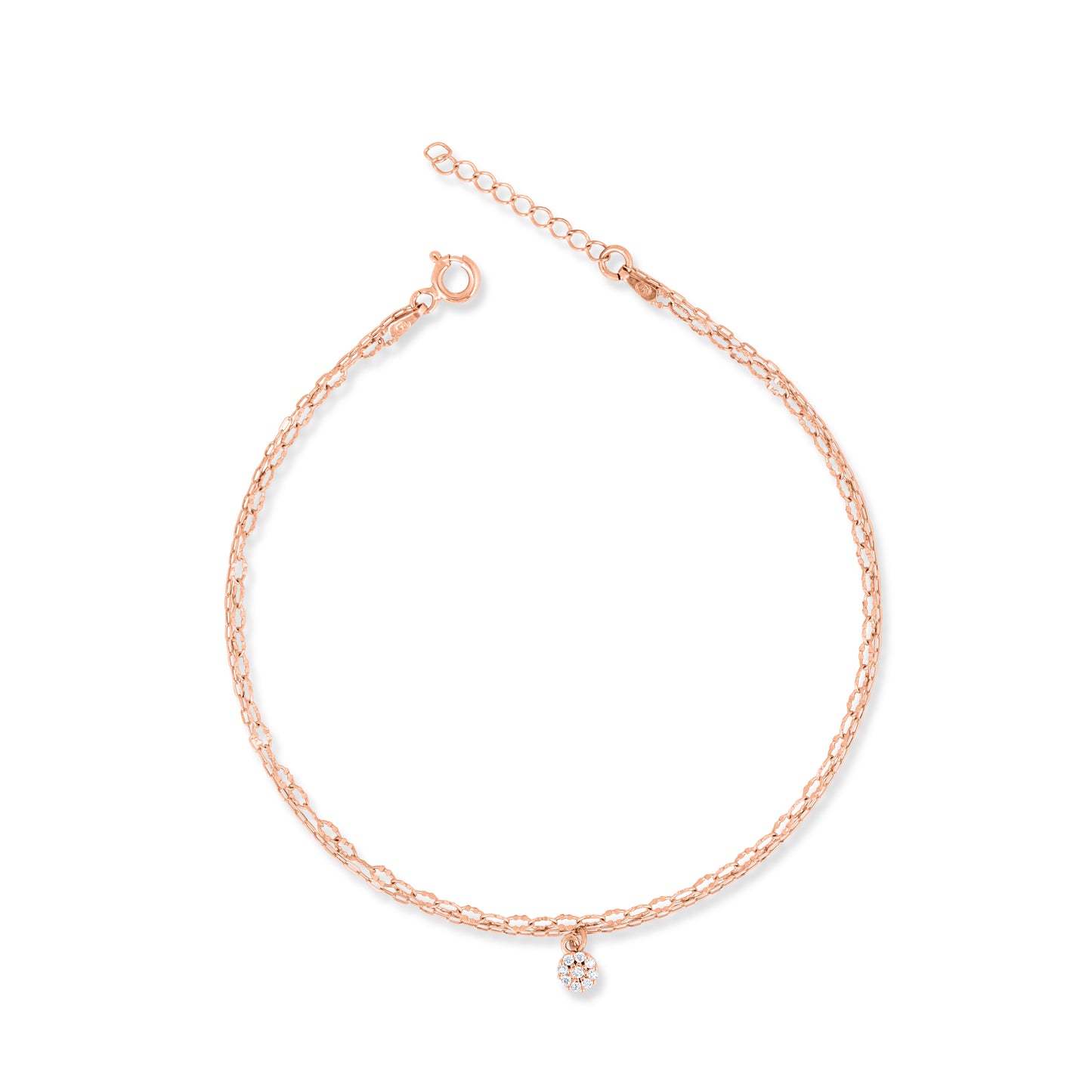 Dazzle Chain Anklet