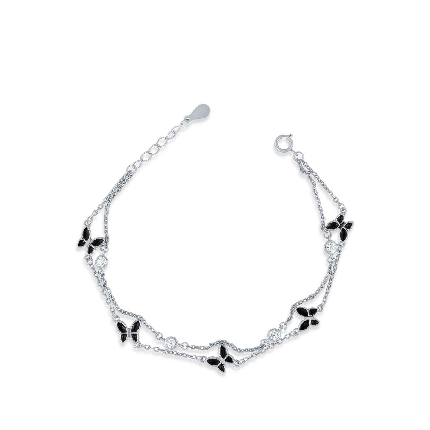 Noir Butterfly Bracelet
