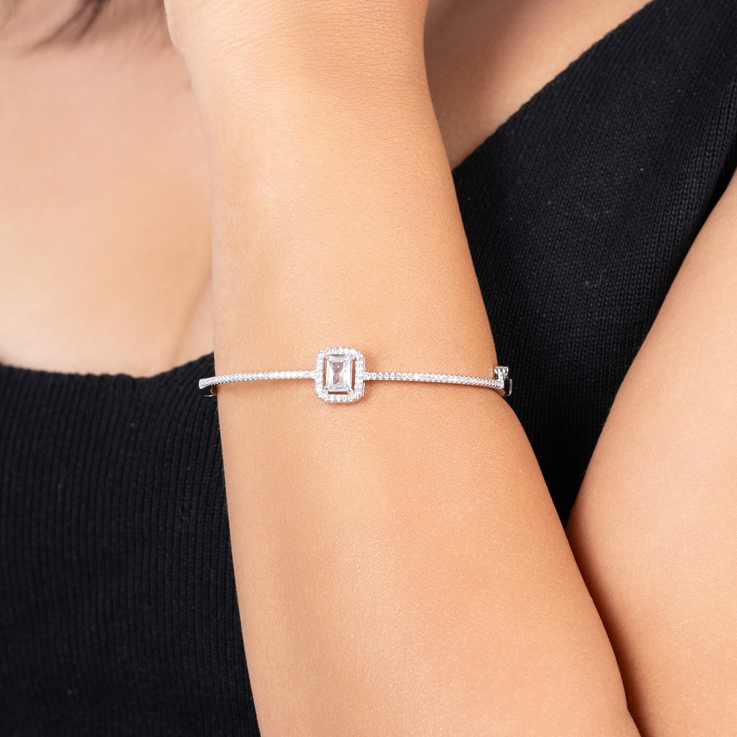 Regal Radiance Bangle Bracelet
