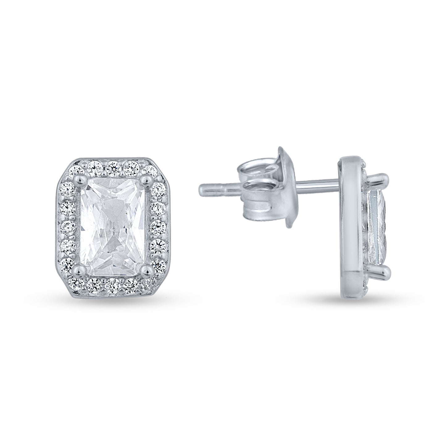 Sparkle Frame Earrings