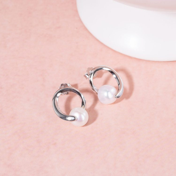 Pearl Caress Earrings