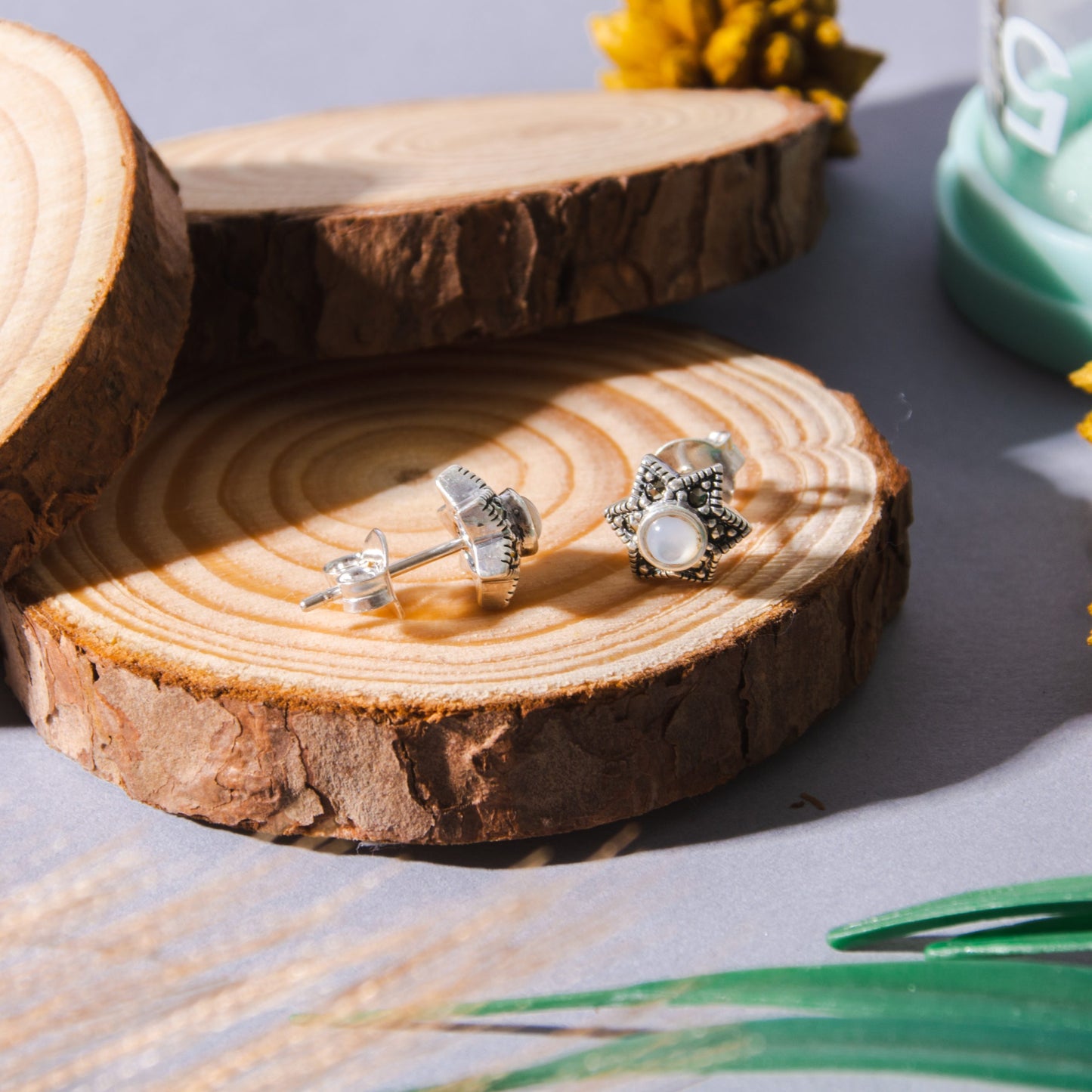 Pearl Moonchild Silver Earrings