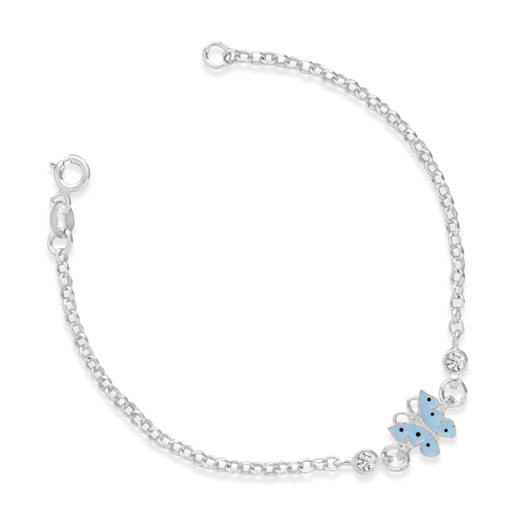 Blue Butterfly Bracelet