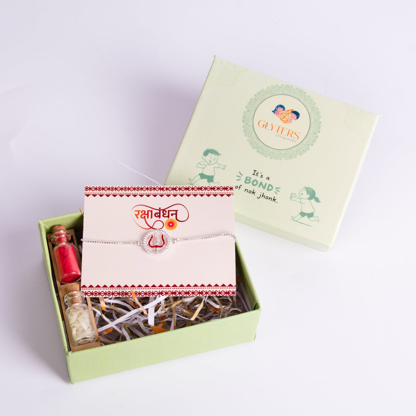 Trishul Glow Rakhi