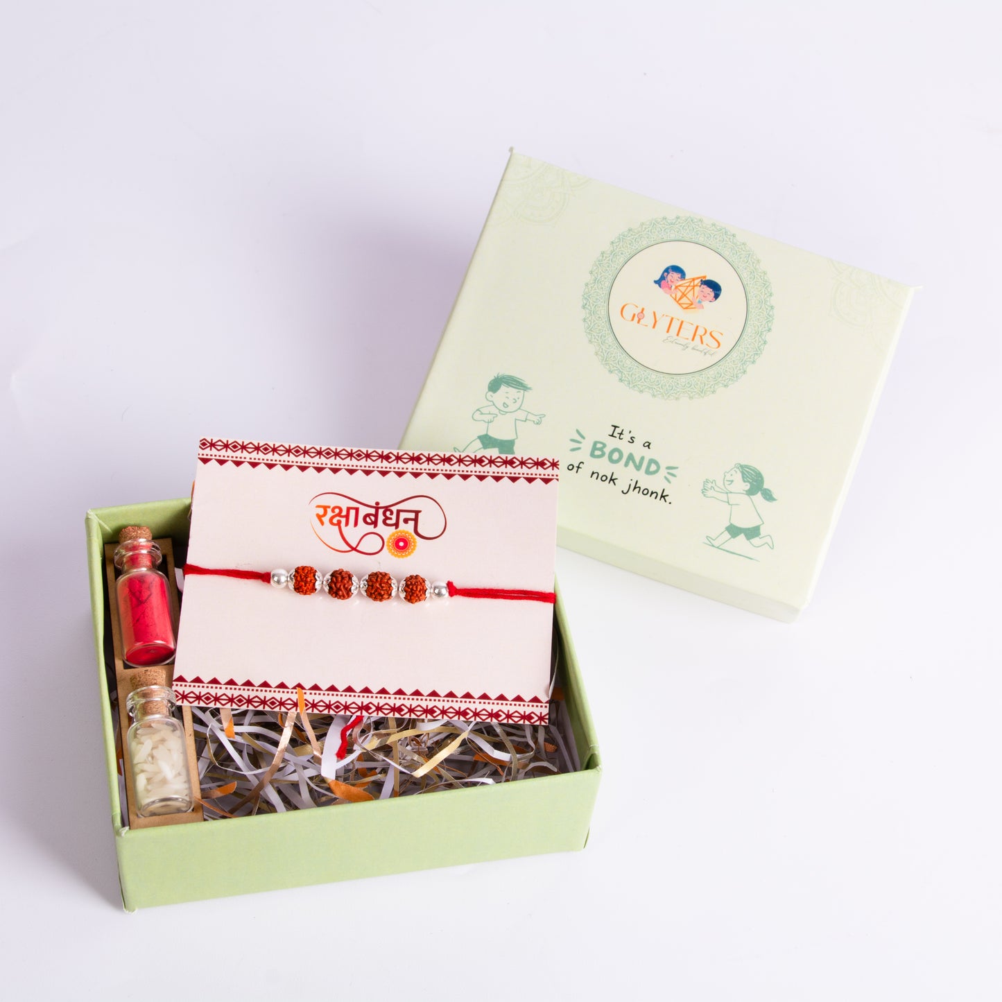 Panch Rudraksha Rakhi