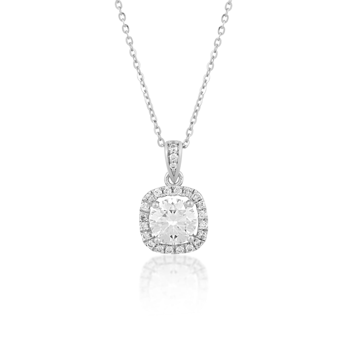 Solitude Silver Necklace