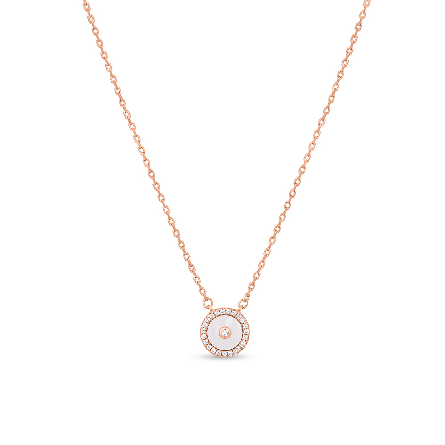 Halo Essence Silver Pendant