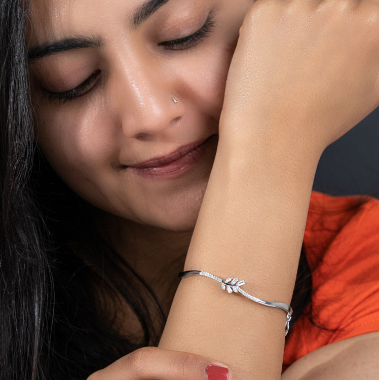 Minimalist Silver Bracelet