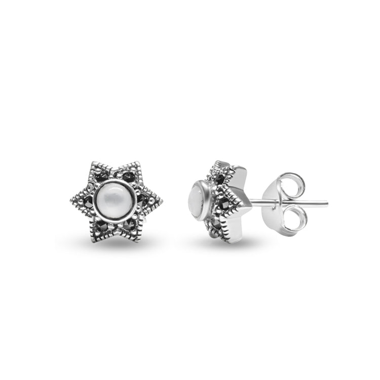 Pearl Moonchild Silver Earrings