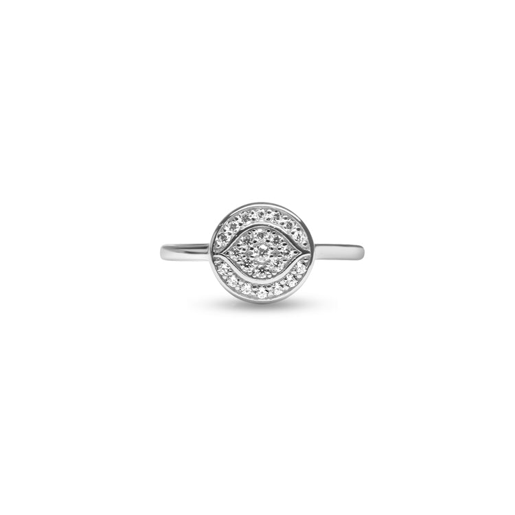 Silver glory ring