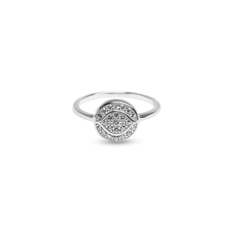 Silver glory ring