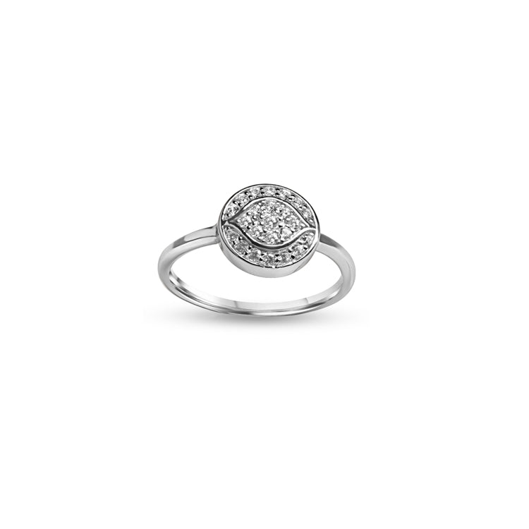 Silver glory ring