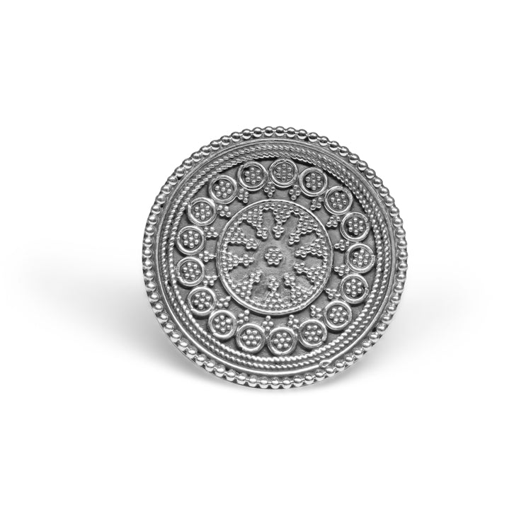 Silver Mosaic Ring