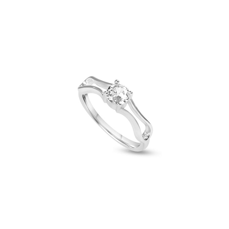 Sweet Caroline Silver Ring