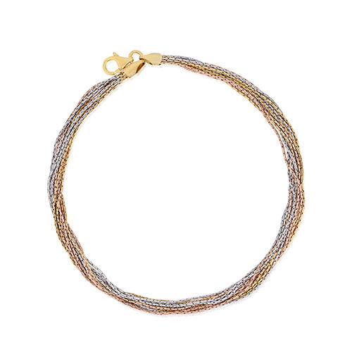 Twin Trouble Silver Anklet