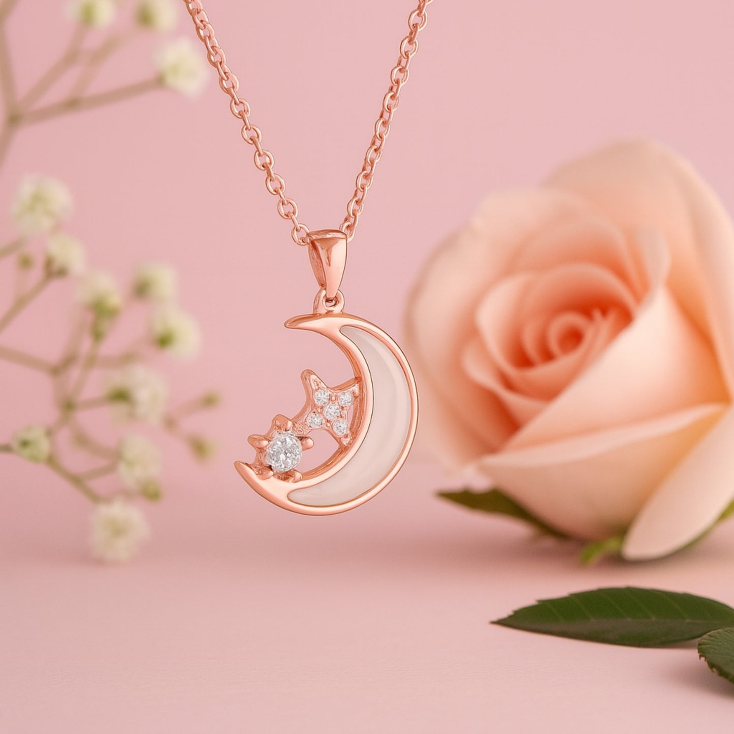 Moonlit Dreams Pendant Necklace