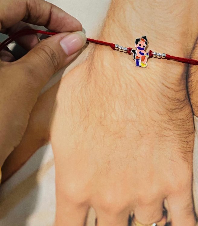 Hanuman's Blessings Rakhi