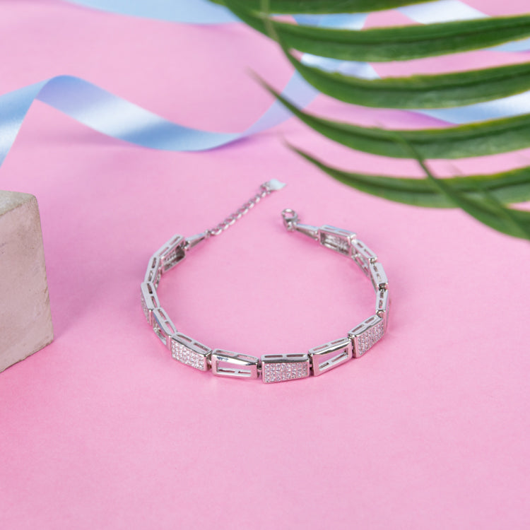 Alexendria Silver Bracelet