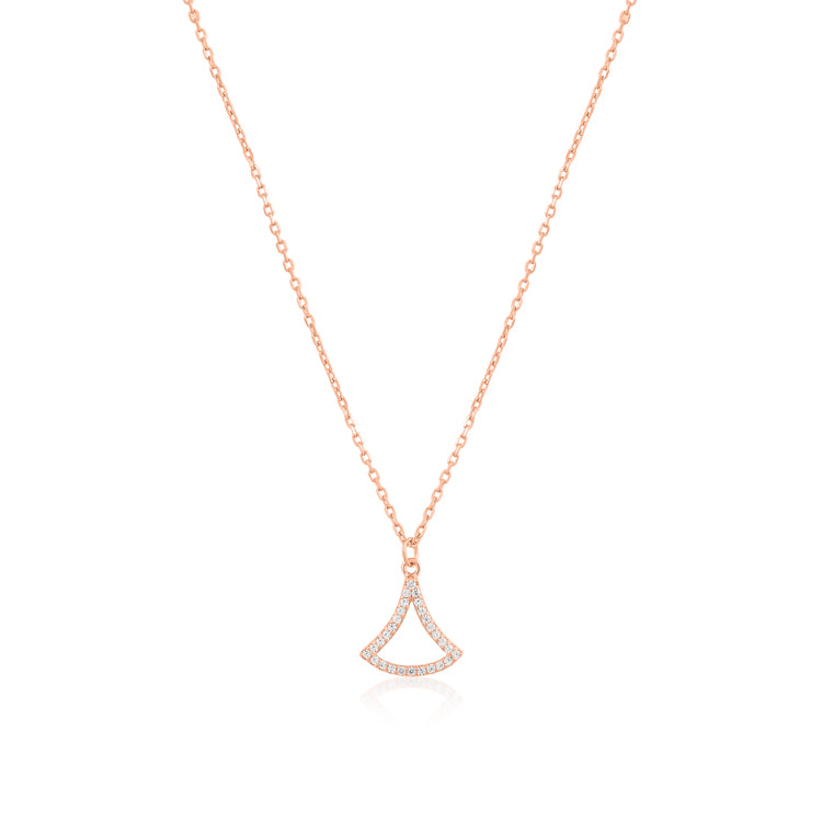 Rose gold elixir necklace