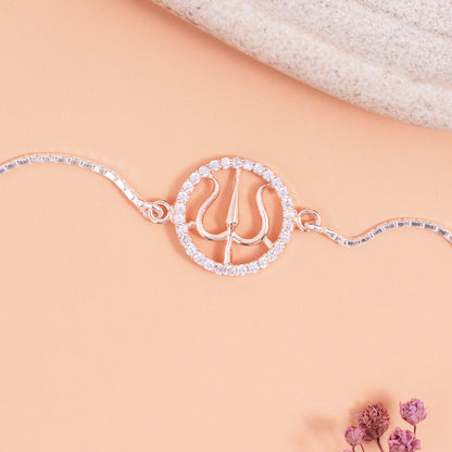 Trishul Shield Bracelet Rakhi