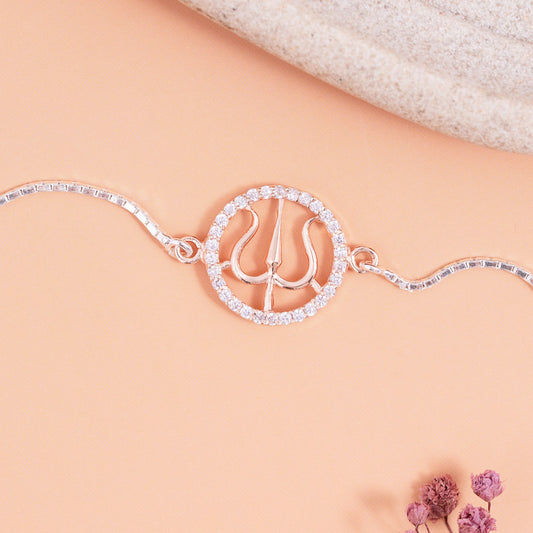 Trishul Shield Bracelet Rakhi
