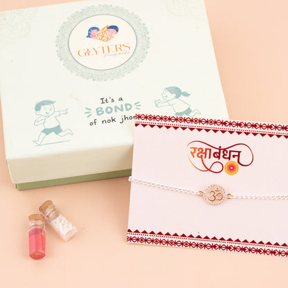 Om Circle Rakhi