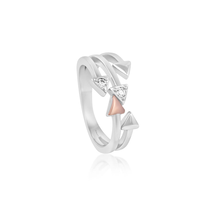 Triple Arrow Toe Ring