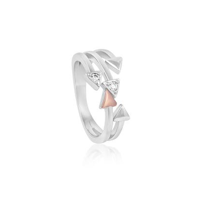 Triple Arrow Toe Ring