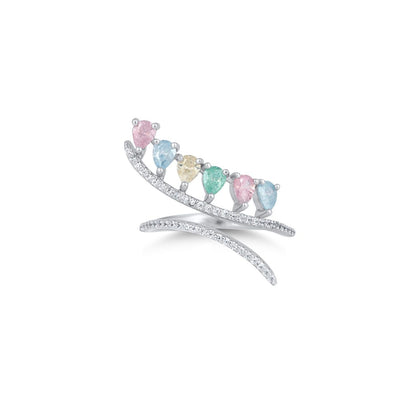 Iridescent Melody Ring