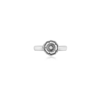 Bloomers Silver Toe Ring